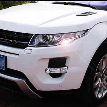 Zunanjost ABS Chrome dodatna Oprema za range rover evoque voznik spredaj luč svetilke razsvetljava okrasni pokrov nalepke okvir trim