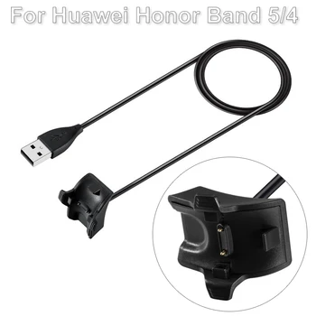 Polnjenje prek kabla USB Kabel, Stojalo za Huawei Slavo, Čast Smart Band 5/4 Dock Postajo za Šport Band5/4 Polnilnike Dodatki