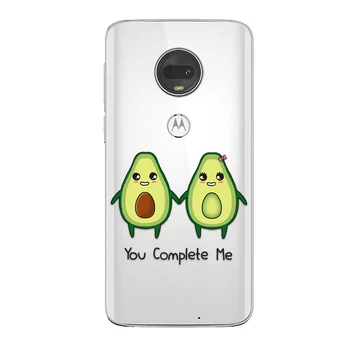Avokado Primeru Za Motorola Moto G8 G9 G10 G6 G7 E7 E6 E6s E4 E5 Plus Power Play Lite Kritje Moto Eno Mehki Silikon TPU Telefon Funda