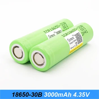 Svetilka 18650 baterijo icr18650 30b 3000mah 3,7 V li-ion Rechargebale za polnilnik baterij 18650 Turmera j10