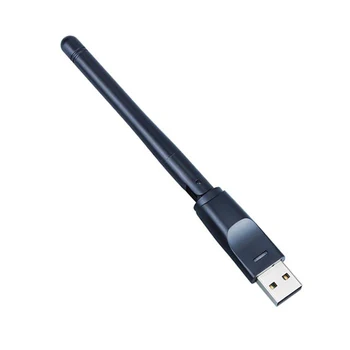 150Mbps Brezžični LAN Adapter Za Prenosni USB Brezžični LAN vmesnik Brezžičnega omrežja Wi-Fi Sprejemnik Z Zunanja Antena 2DBI