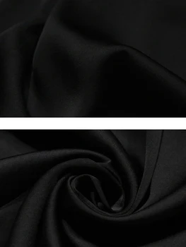 VGH Black Bluze Za Ženske Stojalo Ovratnik Svoboden Dolg Rokav izrežemo Priložnostne Trdna Ženski Puloverji 2021 Padec Moda Obleko Nova